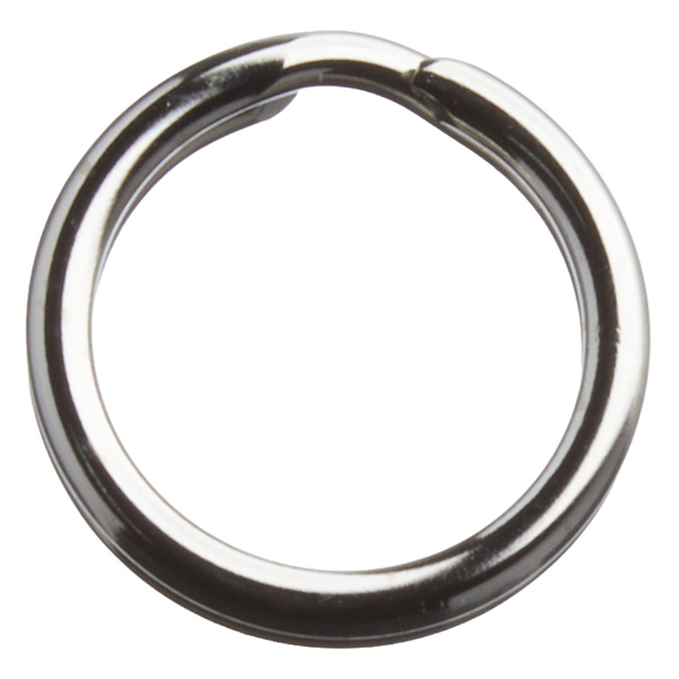 Worth Split Rings - #9 Round Nickel Clam 15pk