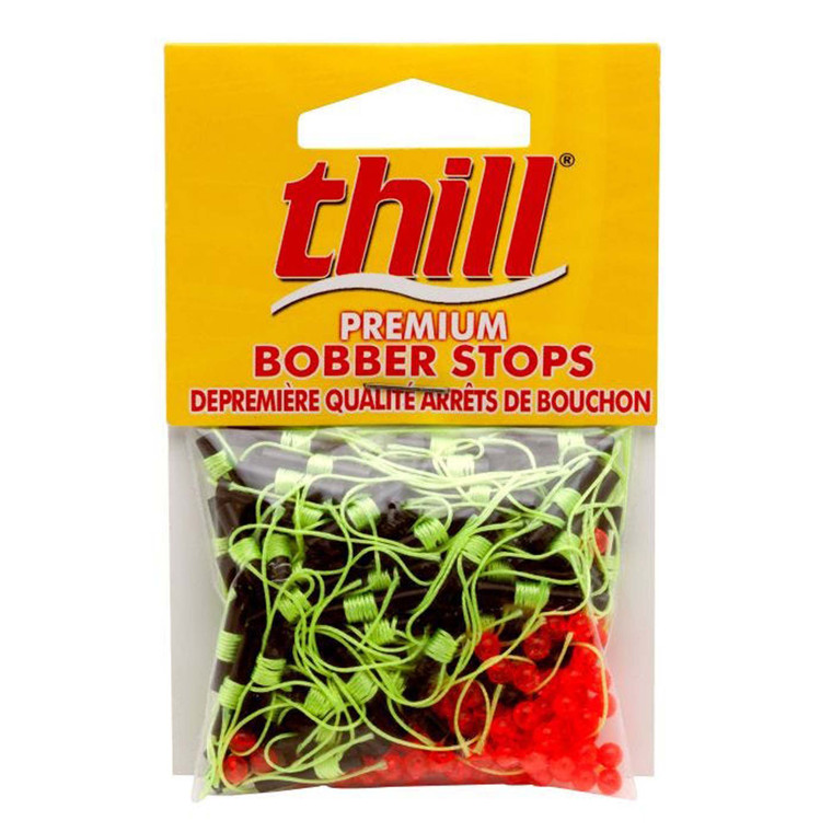 Thill Bobber Stops Beads - Fl Yellow 1