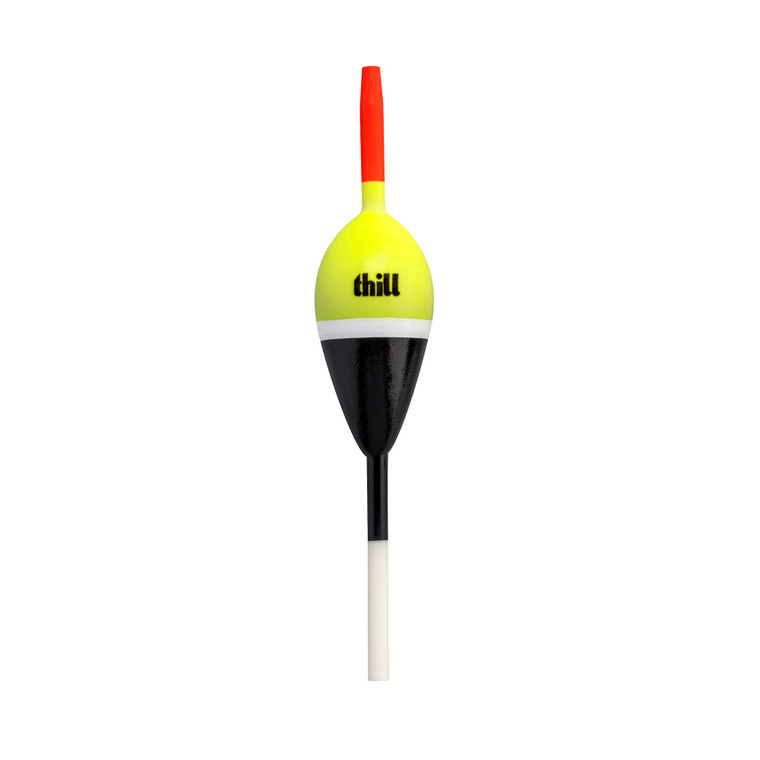 Thill Night N Day Glow Float - Oval 1'' 5'' Tube Slip 2pk