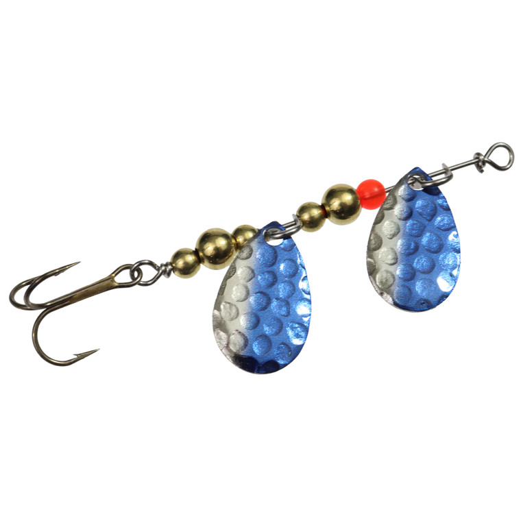 Thomas Double Spinn - 1/6oz 2.5'' Silver/Blue