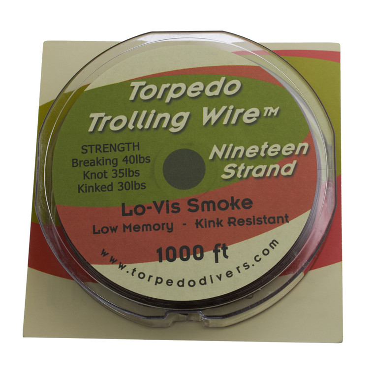 Torpedo Wire - 40 lb 1000' 19-Strand