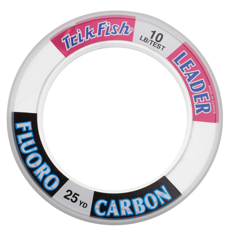 Trik Fish Flurocarbon - 25 yd Clear 10 lb