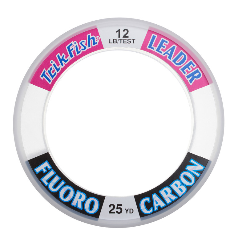 Trik Fish Flurocarbon - 25 yd Clear 12 lb