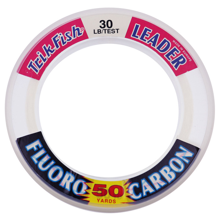 Trik Fish Flurocarbon - 50 yd Clear 50 lb