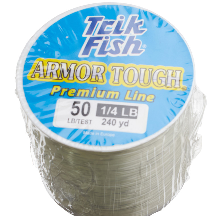 Trik Fish Premium Mono - 240 yd Clear 50 lb