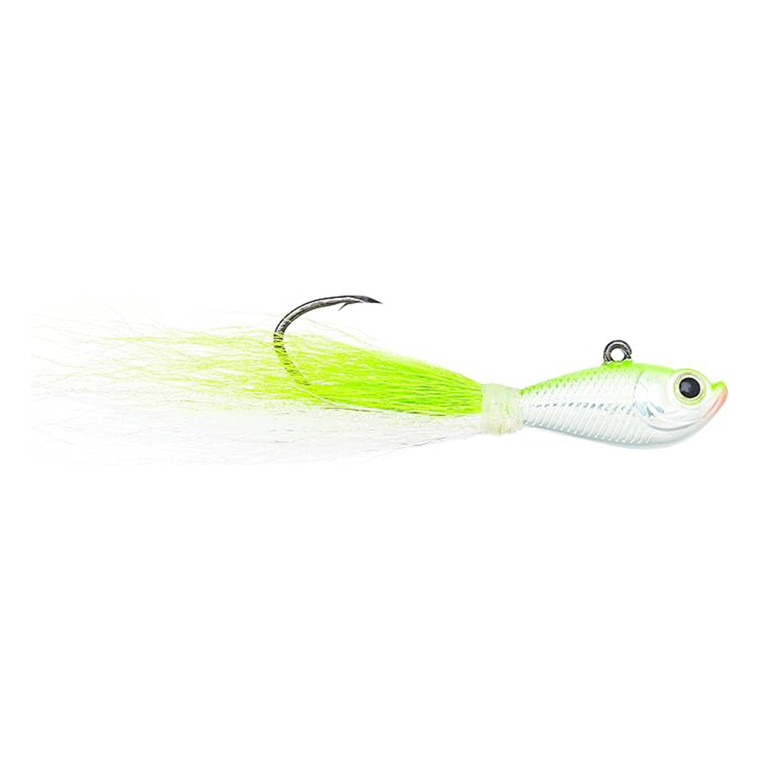 Eagle Claw - Trokar Bucktail Jig - 1.5oz 5/0 Chartruese 1pk - FAR-283