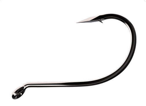 Eagle Claw - Trokar Drop Shot Hook - 1/0 Black Chrome 7pk