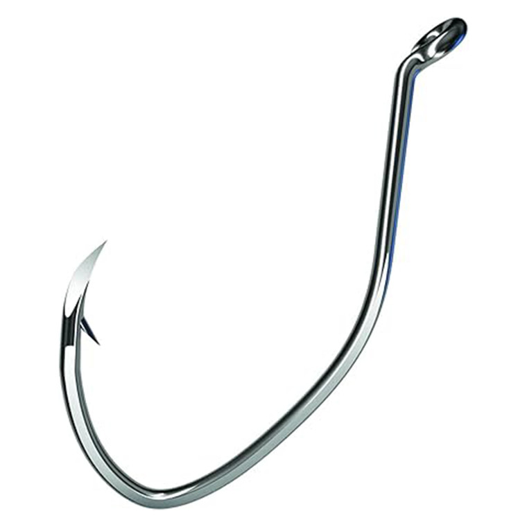 Eagle Claw - Trokar Pro-V Octopus - #4 Platnium Chrome 10pk