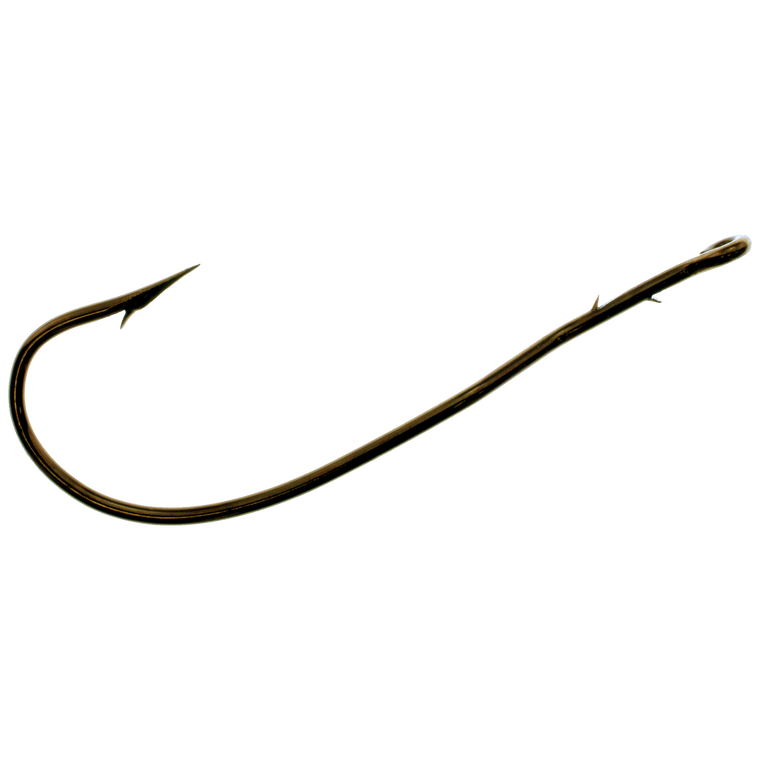 Tru Turn The Brute Worm Hook - 4/0 Bronze 4pk