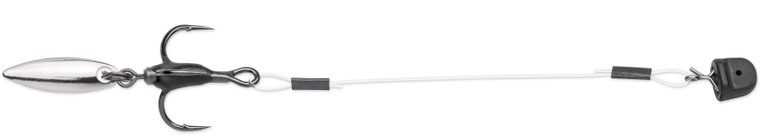 VMC Bld Hyb QuikStrik TrlrHk - 3'' Black Nickel 2pk