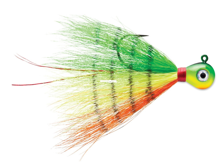 VMC Bucktail Jig - 1/16oz Firetiger 2pk