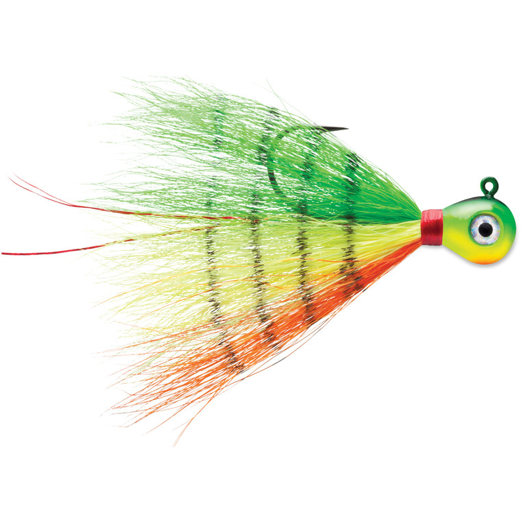 VMC Bucktail Jig - 1/2oz Firetiger 2pk