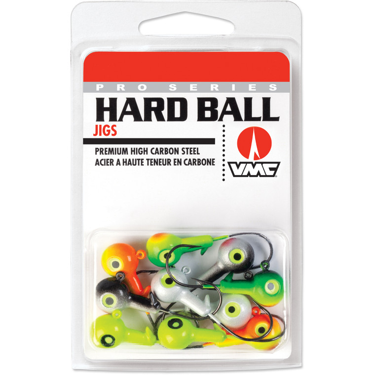 VMC Hard Ball Jighead Kit - 1/8oz Assorted 10pk