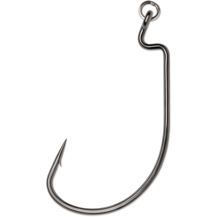 VMC HD Wide Gap Hook - Ringed - 4/0 Black Nickel 4pk