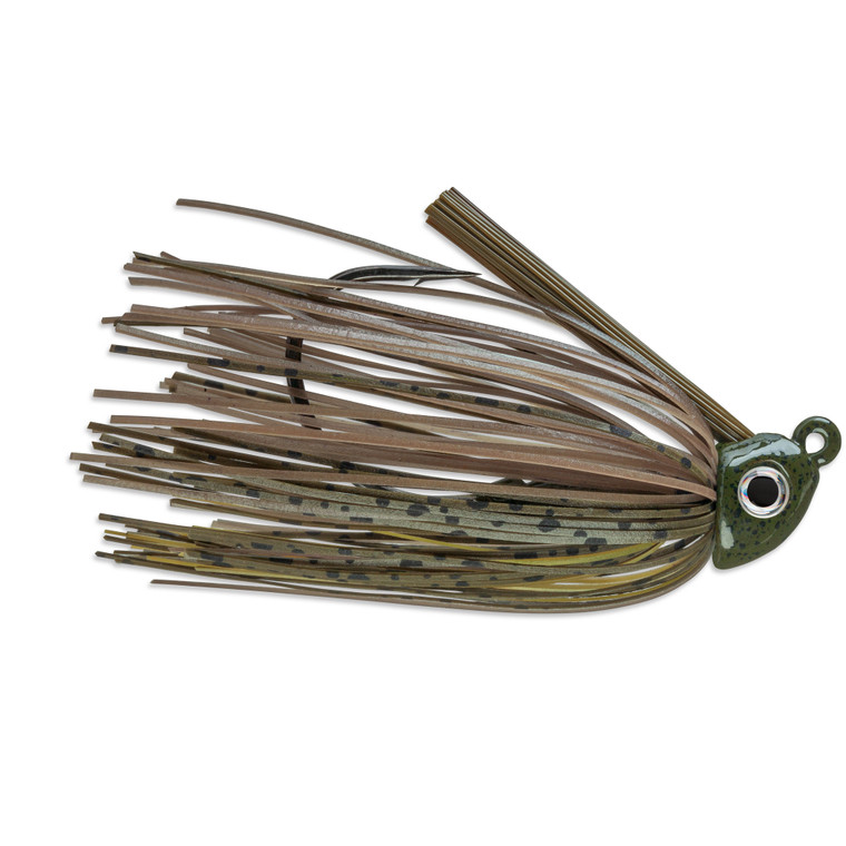 VMC Heavy Duty Swim Jig - 3/8oz Green Pumpkin 1pk