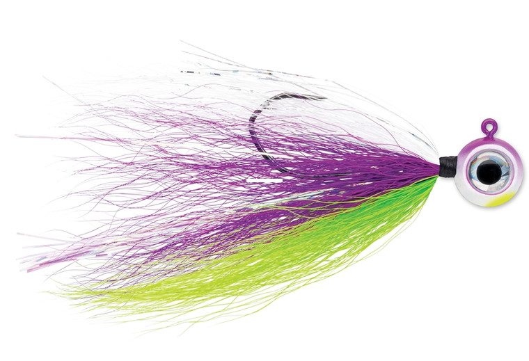 VMC Moontail Jig - 1/8oz Purple Albino 2pk
