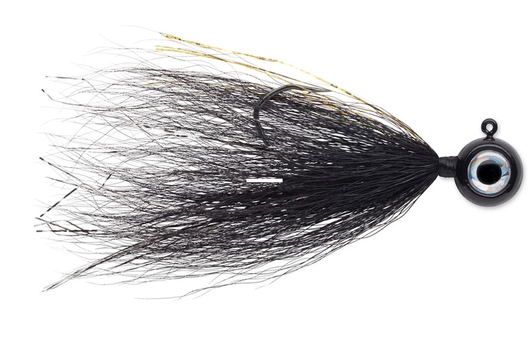 VMC Moontail Jig - 3/8oz Black 2pk
