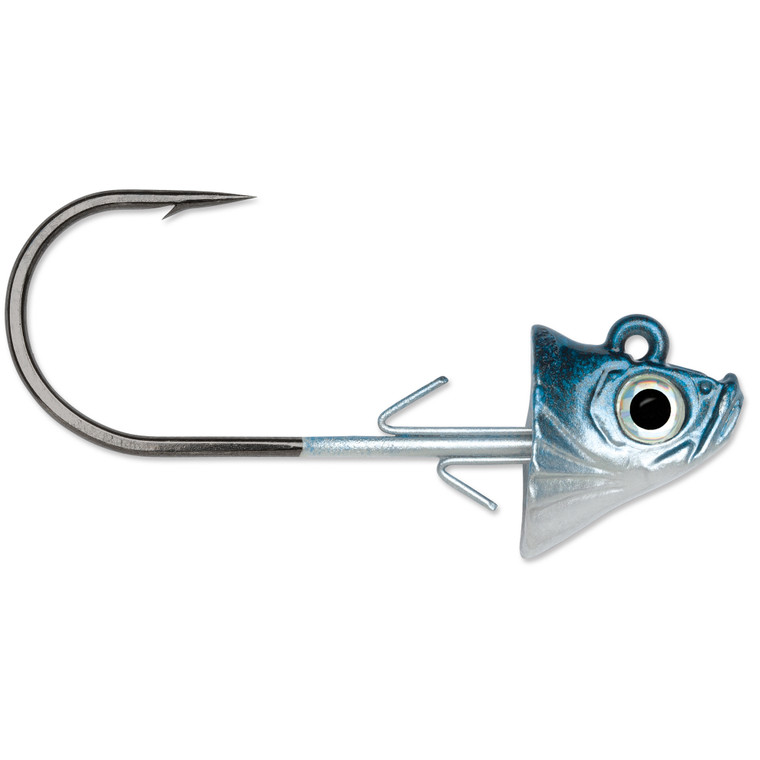 VMC Swimbait Jighead - 1/4oz Blue Shad 3pk
