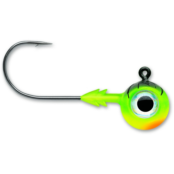 VMC TungstenMoon Eye Jighead - 1/4oz Firetiger