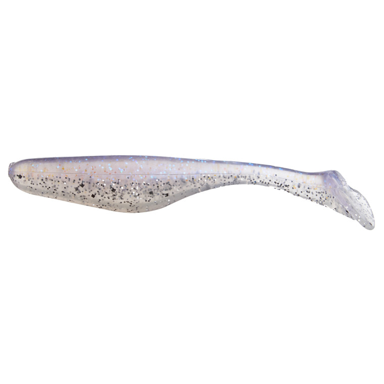 WE Assassin Turbo Shad - 4'' Albino Halo 10pk