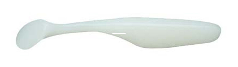 WE Assassin Turbo Shad - 4'' White 10pk