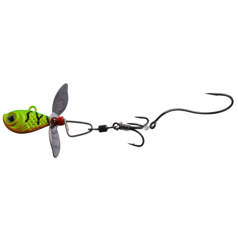 Walleye Nation Death Jig - 1/4oz Firetiger