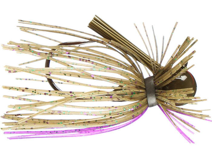 War Eagle Heavy Finesse Jig - 3/8oz Green Pumpkin Candy