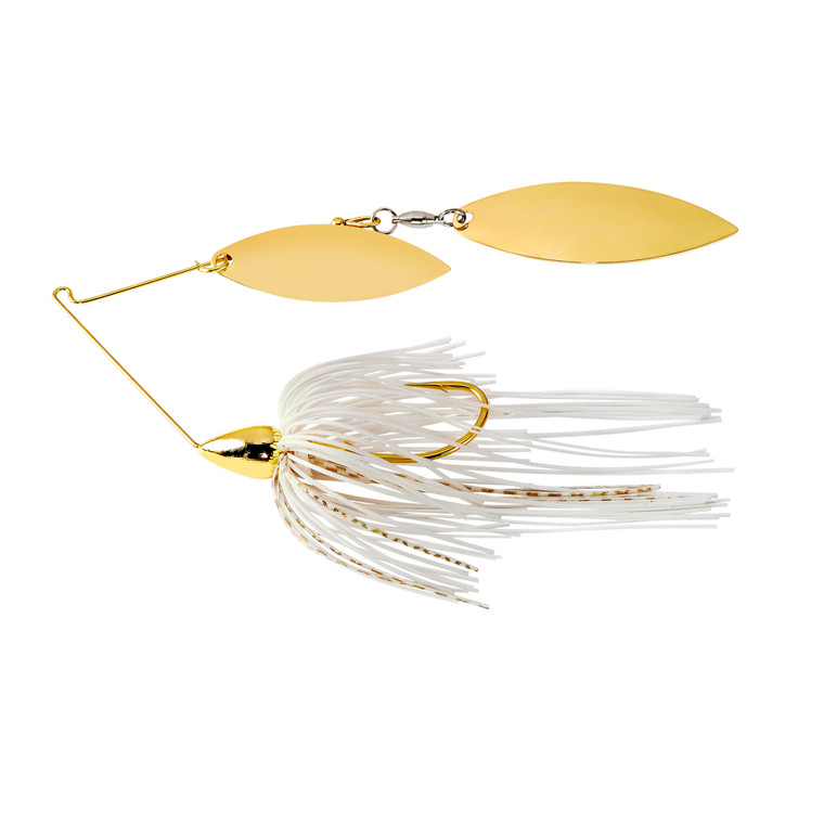 War Eagle Spinnerbait - 1/2oz #2Willow Gld Wht Gld