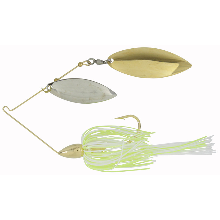 War Eagle Spinnerbait - 1/2oz #2WillowGldHotWhtCht