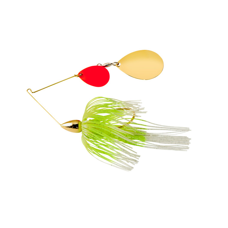 War Eagle Spinnerbait - 3/8oz #2ColoradoGldWhtCht