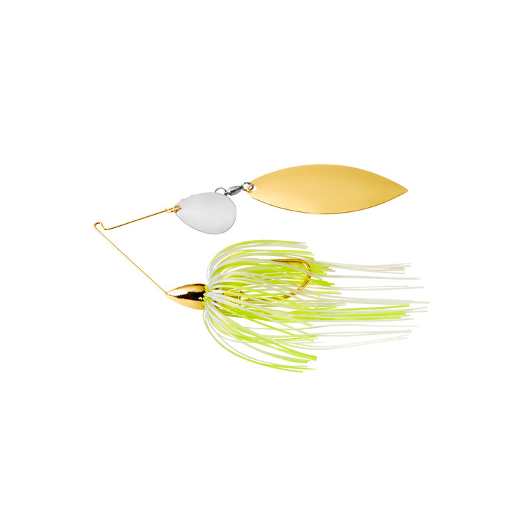 War Eagle Spinnerbait - 3/8oz C/WGldHotWhtCht