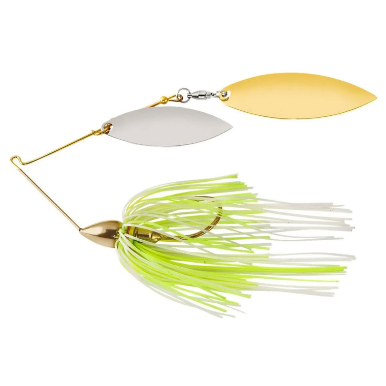 War Eagle Spinnerbait - 3/8oz W/WGldWhtChtPearl