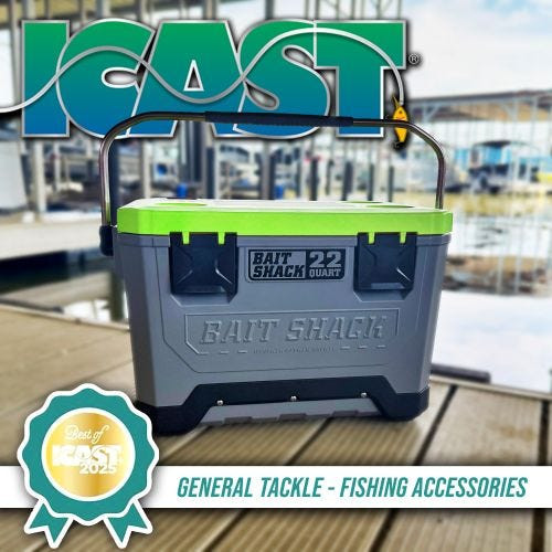 Whisker Seeker Bait Shack - 5.5Gal Green