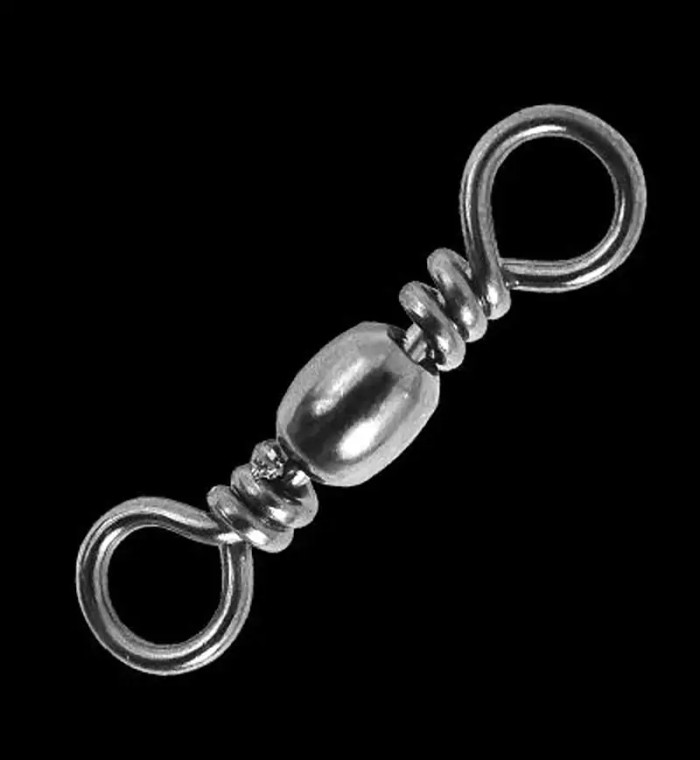 Whisker Seeker Barrel Swivel - #4 Black Nickel 12pk