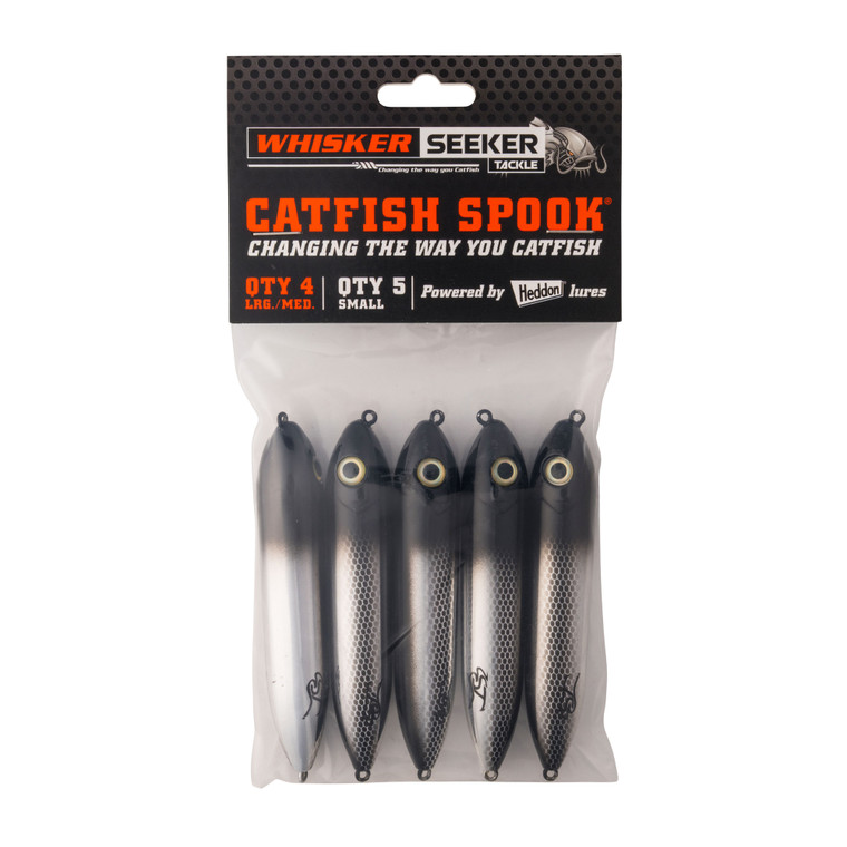 Whisker Seeker Catfish Spook - 3.75'' Black