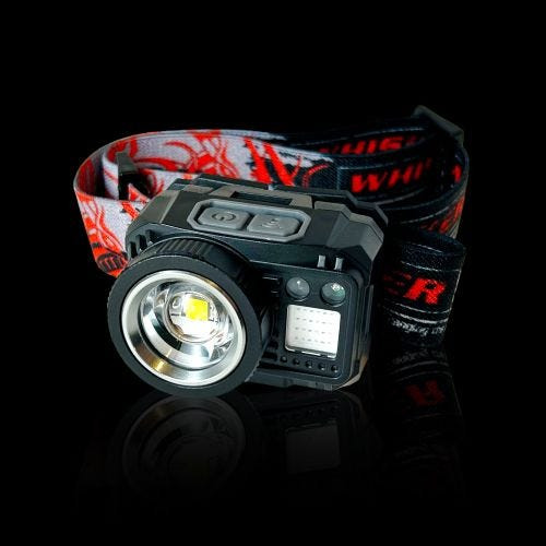 Whisker Seeker Head Lamp - Rechargeable 364 Lumens