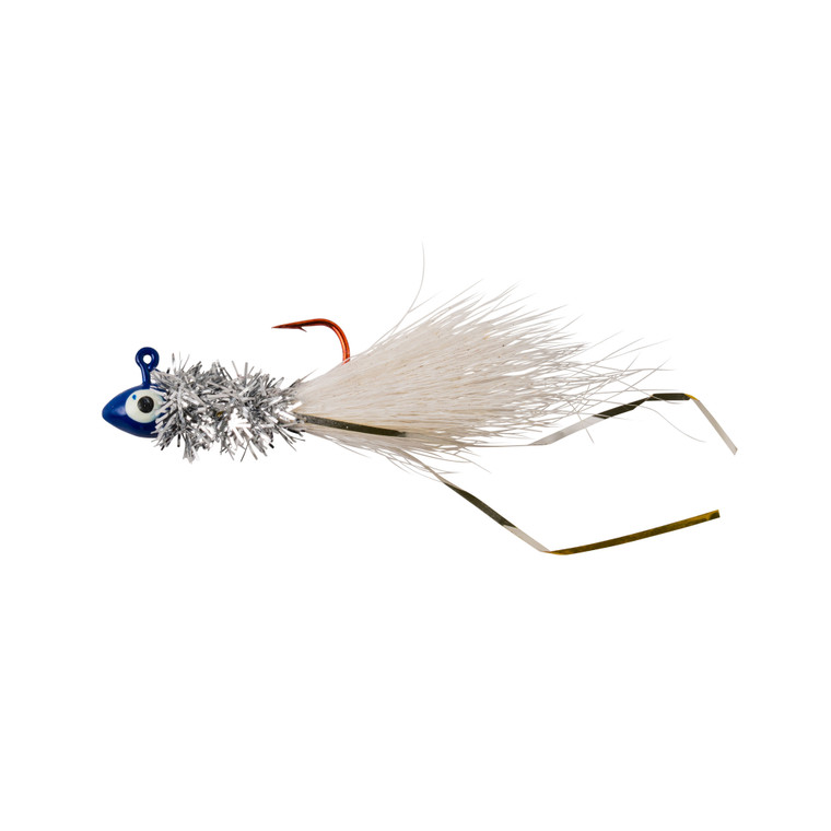 Whisker Skippy Jig - 1/16oz Blue White 2pk
