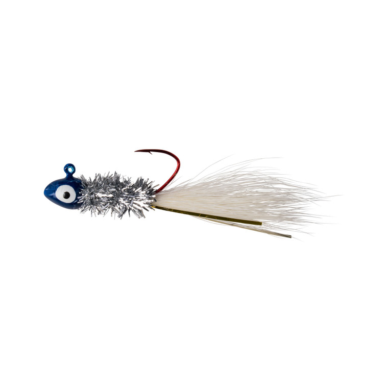 Whisker Skippy Jig - 1/8oz Blue White 2pk