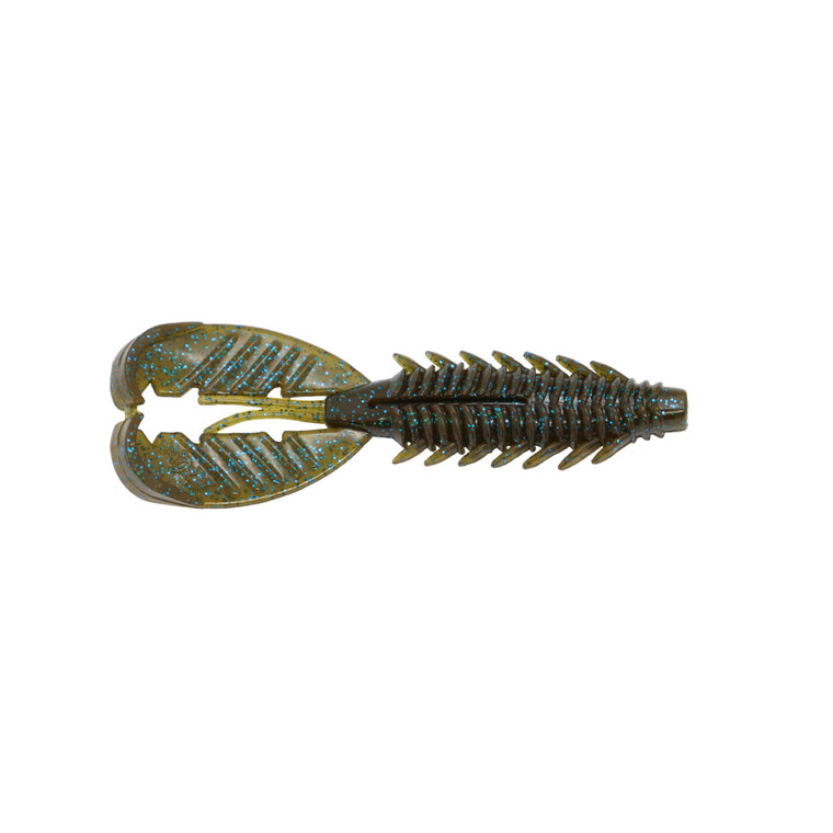 X-Zone Adrenaline Craw Jr - 3.5'' GP Blue Flake 7pk