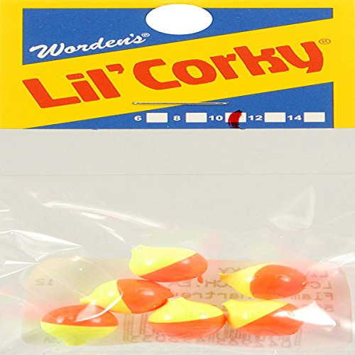Yakima Lil Corky Header - #10 Flame Chartreuse 6pk