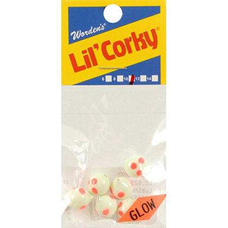 Yakima Lil Corky Header - #10 Luminous Spot 6pk