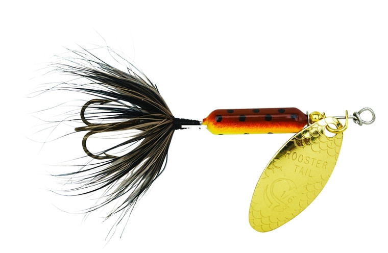 Yakima Rooster Tail - 1/4oz Swing; Brown Trout