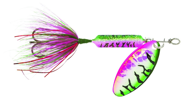 Yakima Rooster Tail - 1/6oz Swg;Tinsel Rnbw Trout