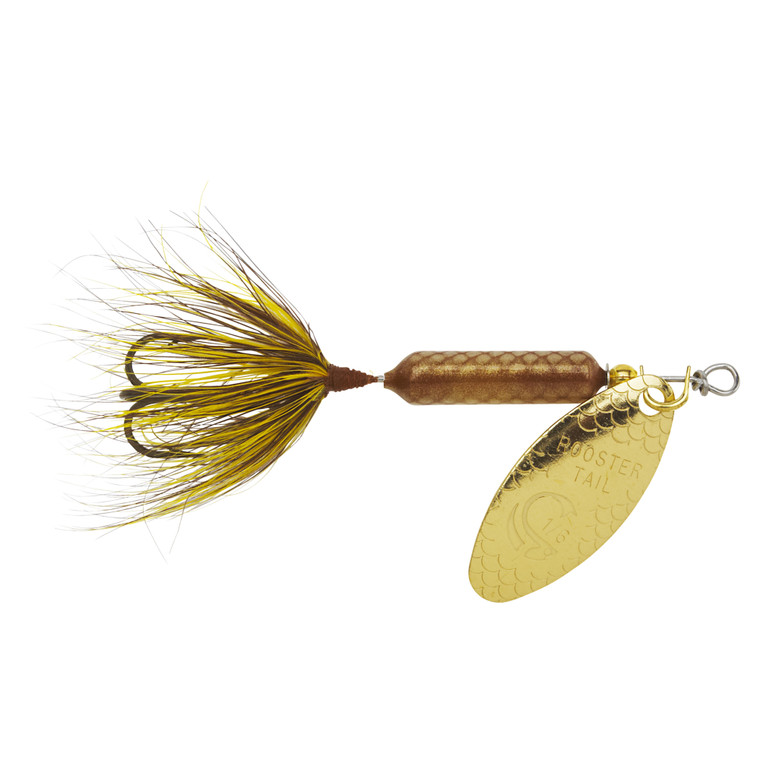 Yakima Rooster Tail - 1/8oz Swing Gld; Grasshopper