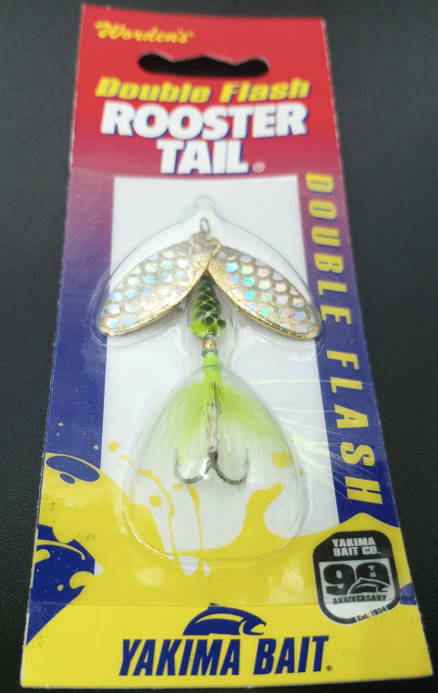 Yakima Rooster Tail Dblflash - 1/4oz Chr