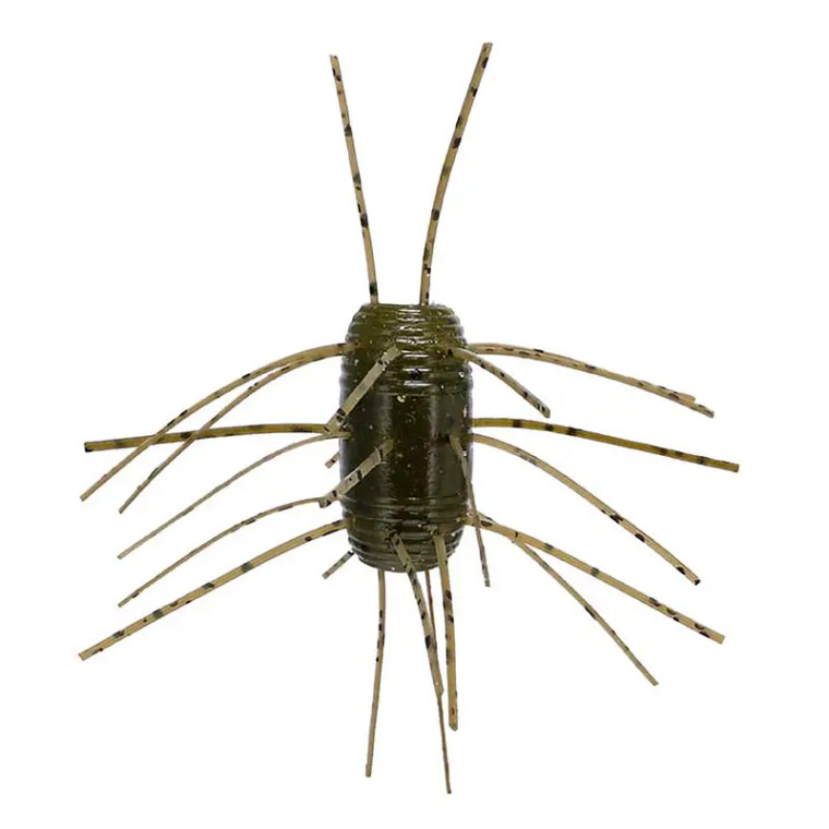 Yamamoto Fuzzy Nut - 1.5'' Green Pumpkin 6pk