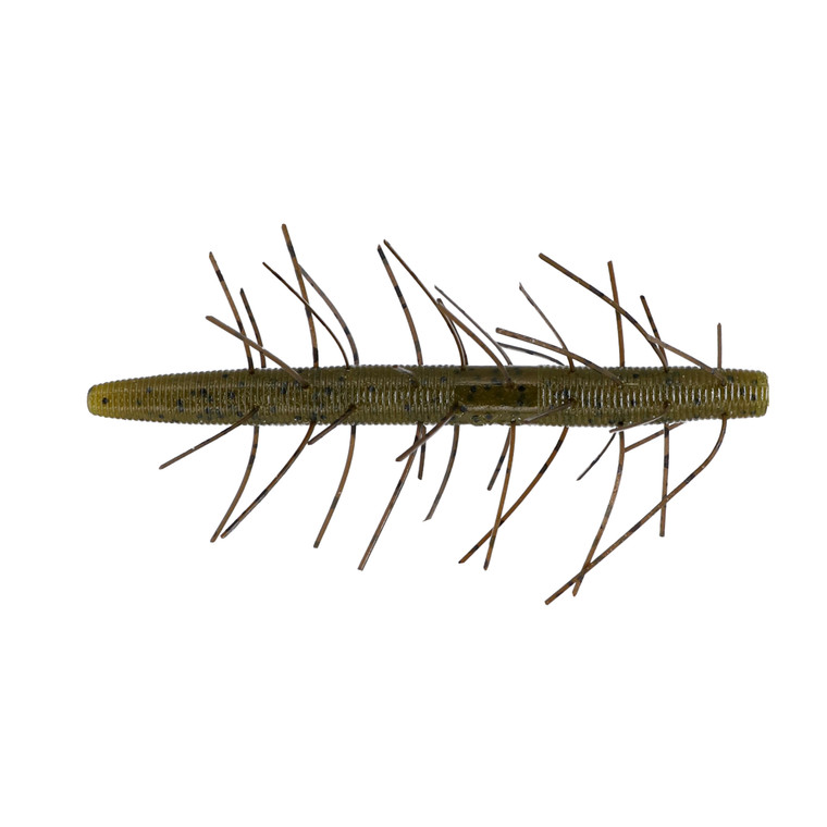 Yamamoto Fuzzy Senko - 4'' Green Pumpkin 5pk