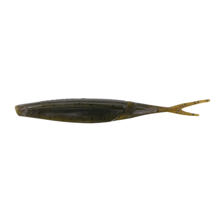 Yamamoto Hinge Minnow - 6'' Green Pumpkin 5pk