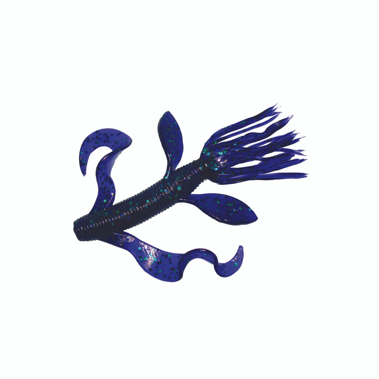 Yamamoto Kreature - 4'' JB Prp/Emerald Flk 7pk