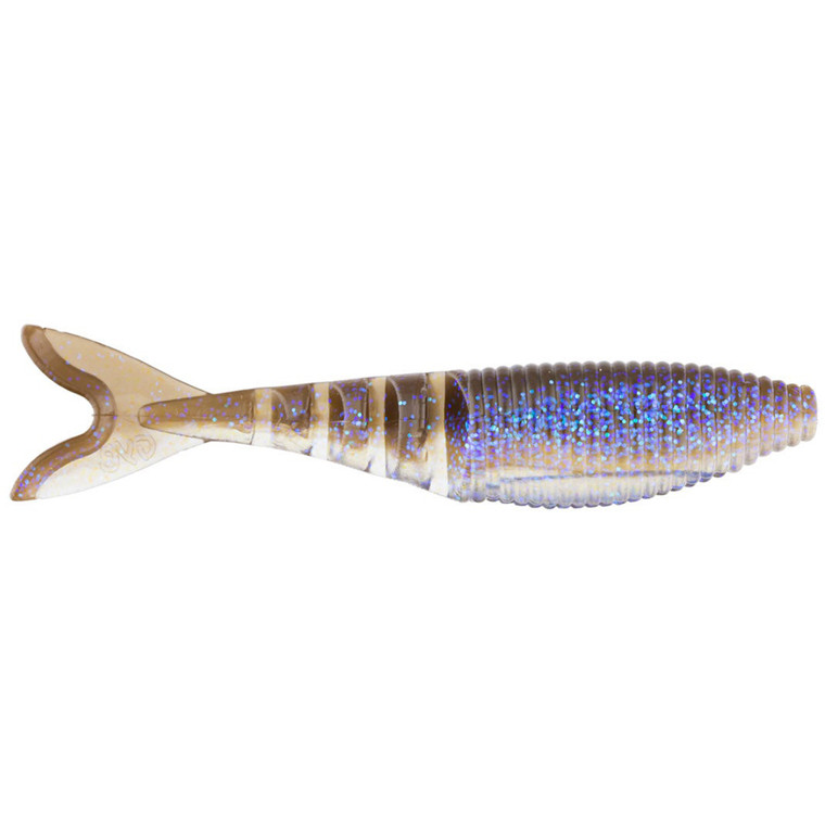 Yamamoto Paddle Tail Zako - 4'' Electric Shad 5pk